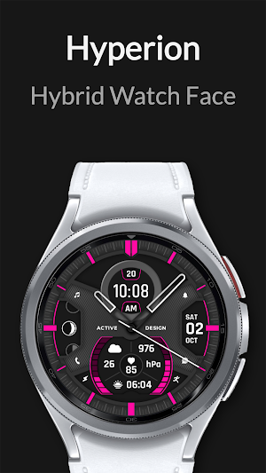 Hyperion: Hybrid Watch Face Screenshot 3