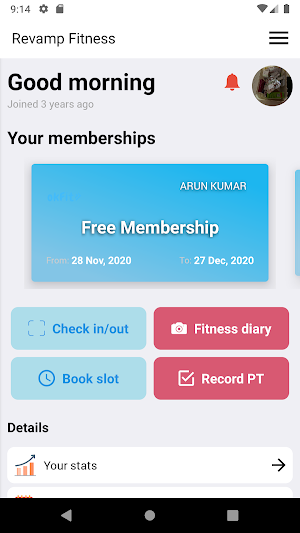 Revamp Fitness Screenshot 0