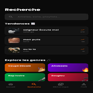 Streamci Musique Screenshot 1