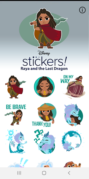 Disney Stickers: Raya Screenshot 0