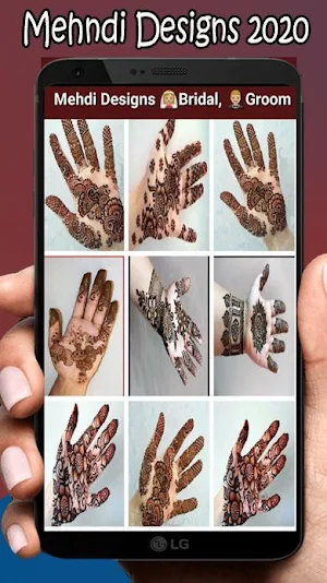 Mehndi Design Book - Finger Mehndi Design Screenshot 1