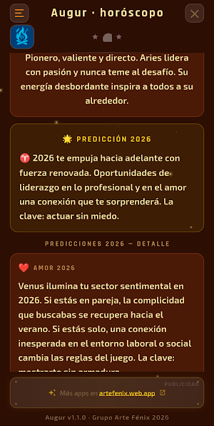 Augur · Horoscope Screenshot 0