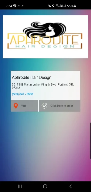 Aphrodite Hair Design Screenshot 3