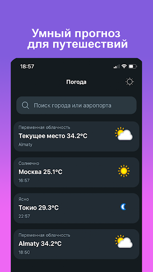 Умная погода Screenshot 1