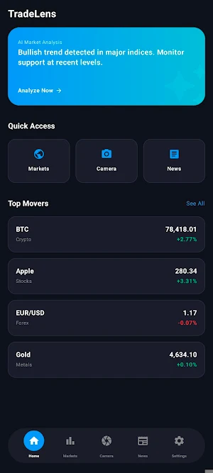 TradeLens Screenshot 1
