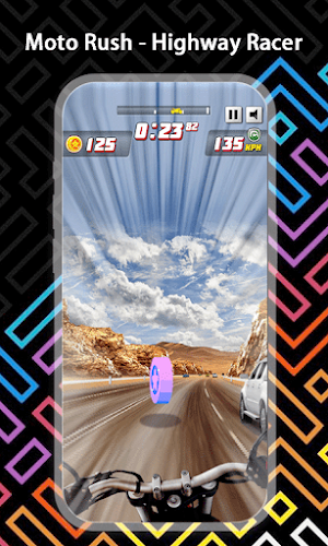 Moto Rush - Highway Racer Screenshot 2