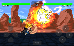 God Warrior Hero Battle Fight Ninja Tournament Screenshot 1