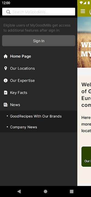 MyGoodMills Screenshot 1
