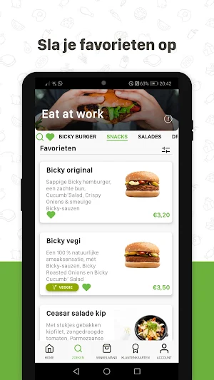 Eat at work Screenshot 0