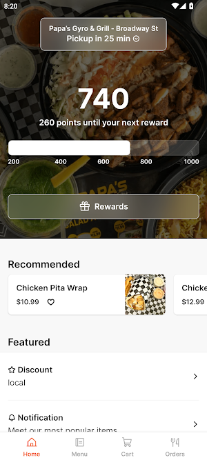 Papa's Gyro & Grill Screenshot 0
