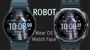 Robot Watch Face Screenshot 3