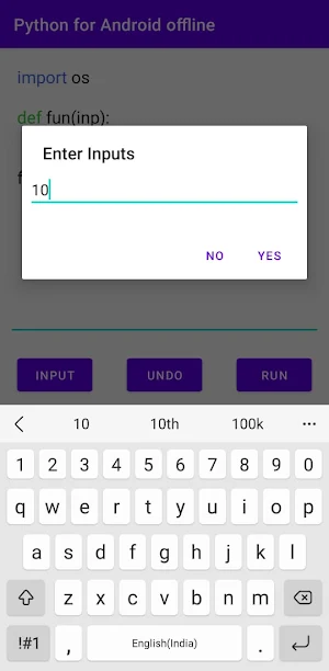 Python on Android offline Screenshot 3