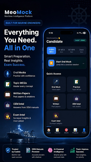 MeoMock Maritime Exam Prep Screenshot 0