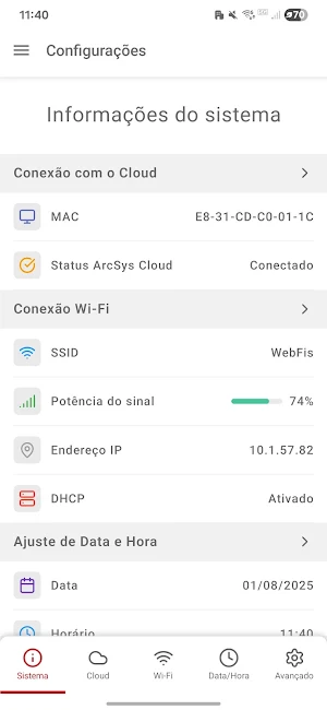 WebFi Connect Screenshot 2