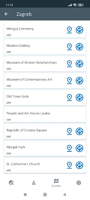 Zagreb Croatia Offline Map Screenshot 3