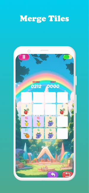 Kawaii Fruits Merge Screenshot 3