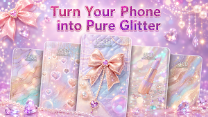 Cute Glitter Wallpapers Screenshot 1