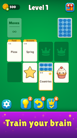 Solitaire Word Associations Screenshot 0
