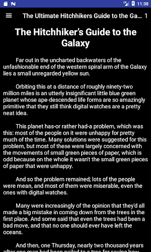 The Ultimate Hitchhiker's Guide eBook Screenshot 3
