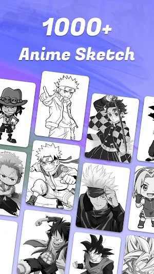 AR Drawing Anime: Sketch Anime Screenshot 1
