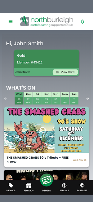 North Burleigh Surf Club Screenshot 1
