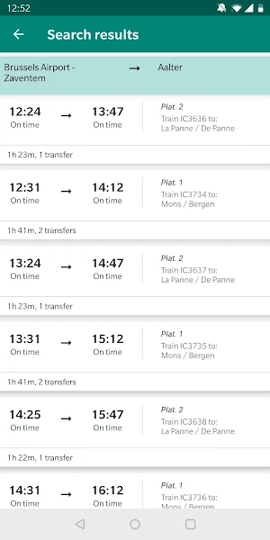 Belgium Trains Screenshot 1
