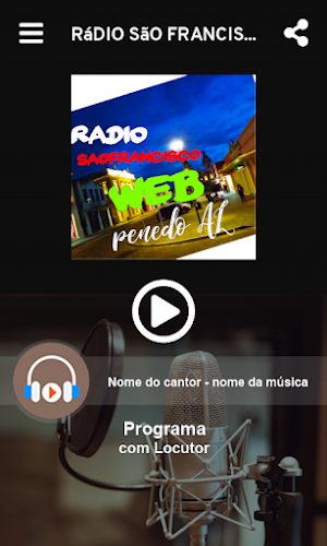 Rádio São Francisco Web Screenshot 1