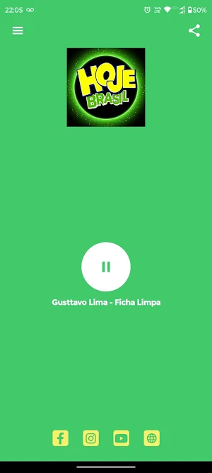Rádio Hoje Brasil Screenshot 2