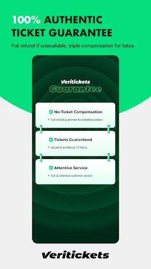 Veritickets: Event Tickets Screenshot 1
