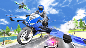 Flying Motorbike Simulator Screenshot 2