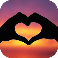 heart hand emoji