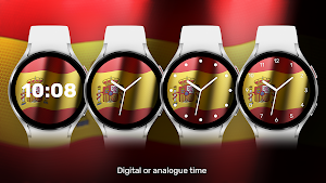 Spain Flag Watch Face Screenshot 2