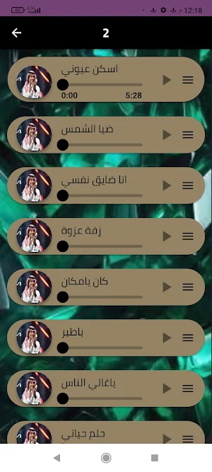 اجمل اغاني راشد الماجد بدون نت Screenshot 2