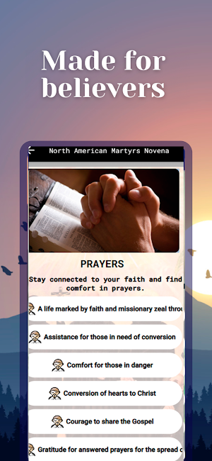 North American Martyrs Novena Screenshot 2