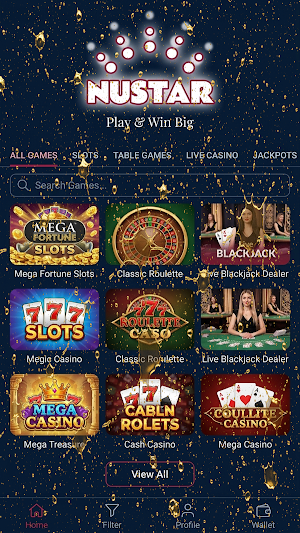 Nustar Casino Screenshot 1