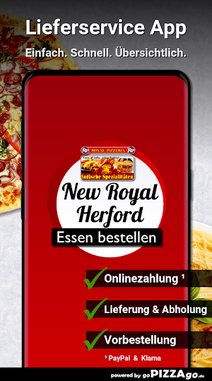 New Royal Pizzeria Herford Screenshot 0