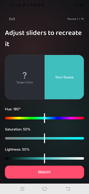 MatchTone: Color Match Game Screenshot 1