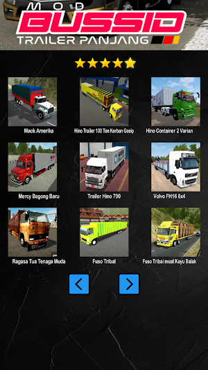 Mod Bussid Trailer Panjang Screenshot 2