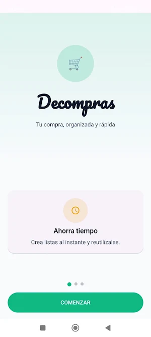 Decompras — Lista de la compra Screenshot 0
