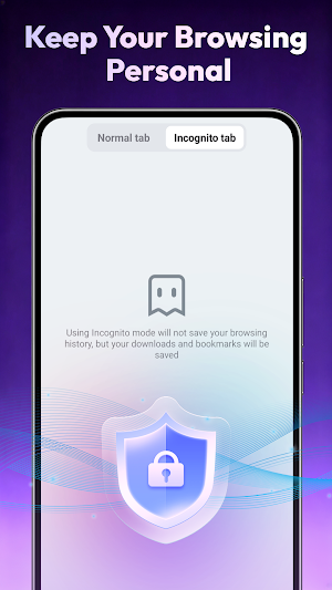 Go Browser - Fast & Safe Screenshot 1