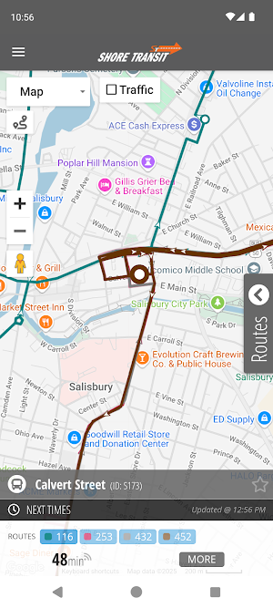 Shore Transit: Bus Tracker Screenshot 3