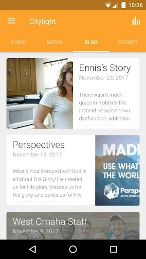 Citylight Church App Screenshot 2