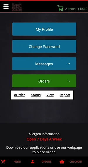 Charcoal Grill Edmonton Screenshot 1