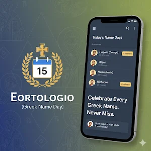 Greek Name Day Calendar Screenshot 0