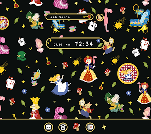 Cute Alice Theme +HOME Screenshot 0