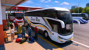Euro Bus Game Public Transport Screenshot 0