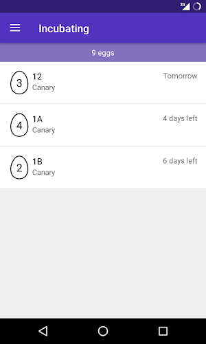 My Birds - Aviary Manager Screenshot 3