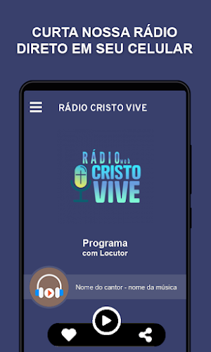 RÁDIO CRISTO VIVE Screenshot 1
