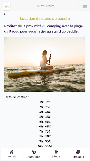 Sirène Holidays Screenshot 2