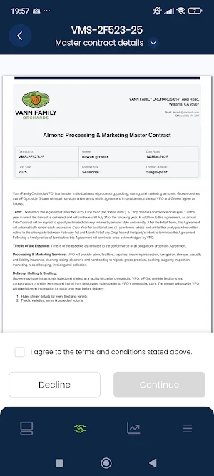 Growers Portal Screenshot 3